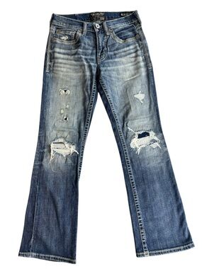 Salvage Supply Company Men's Havoc Slim Bootcut Jeans Size 30x30 Buckle Van Wert